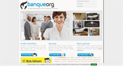 Desktop Screenshot of banque.org